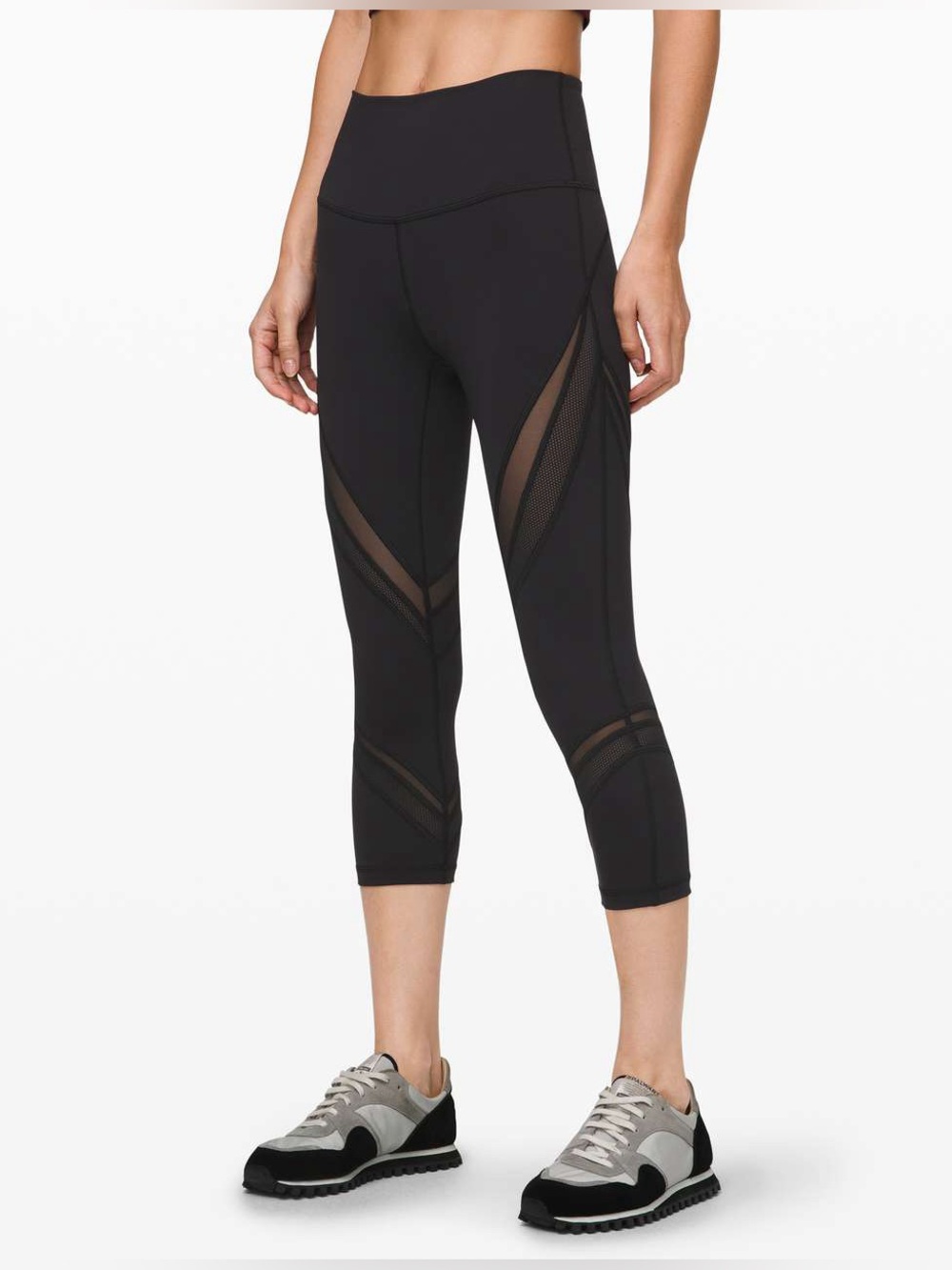 Lululemon Wunder Under High-Rise Crop 21" *Mesh